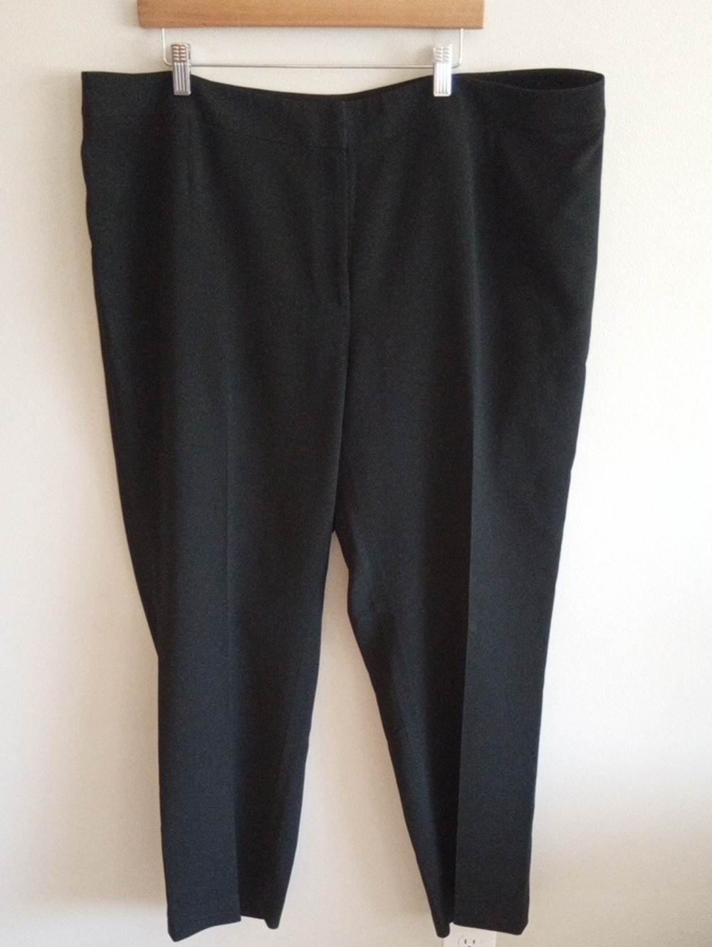 Lafayette 148 New York Barrow Black Tailored Pants Size 20W